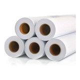 5x cinco Bobina De Papel Sulfite Plotter 594x50m 75gr a1