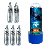 5x Co2 12g Leão E 300 Esferas Bbs De Aço 4 5mm 0 01mm