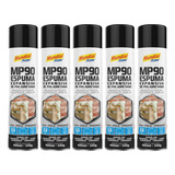 5x Espuma Expansiva Pu Veda E Fixa Mp90 500ml Mundial Prime
