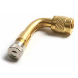 5x Extensor Válvula Bico Pneu 90 Graus Bike Moto Adaptador