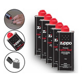 5x Fluido Zippo Premium Para Isqueiros Original125ml