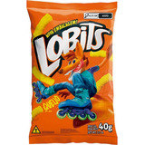5x Lobits Salgadinho De Milho Sabor Queijo 1 X 40 G