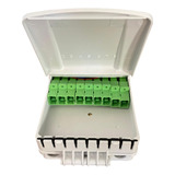 5x Mini Caixa Cto Slim Box Ftta Predial Montada 1x8 Sc Apc