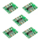 5x Placa Mine Amplificador Modulo Pam8403 Estéreo 3w 3w