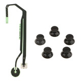 5x Polegar Grip Cover Stick Caps Botão Power Cabo