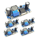 5x Regulador De Tensão Step Down Buck Dc Lm2596 3a