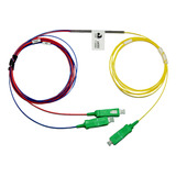 5x Splitter Óptico 1x2 Desbalanceado 40 60 Spliter Sc apc