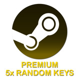5x Steam Random Premium Key