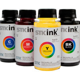 5x100ml Tinta Stk Pigmenta Impressora P Epson Ecotank