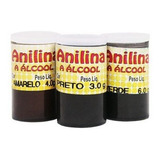 6 Anilina A Álcool Glitter Para Tingimento Escolha A Cor