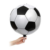 6 Balão Bola Futebol 4d 22