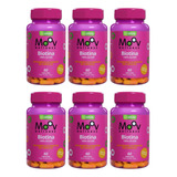 6 Biotina Crescimento Saúde Cabelos Pele Unhas 60 Cp