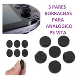 6 Borrachas Grip Silicone Analógico Ps