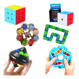 6 Brinquedos Fidget Crianças Adultos Jogos