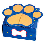 6 Caixas Lembrancinhas Supresa Patrulha Pet Azul 11x5cm G