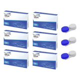 6 Caixas Lente De Contato Soflens 59 Incolor Com Grau Bausch