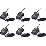 6 Capa De Couro Super Resistente Para Rádio Baofeng Uv-5r Uv-5ra Tyt Th-48 Com Alça 