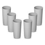 6 Cesto Lixeira Plastico Sem Tampa 22 Litros