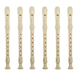 6 Flautas Doce Yamaha Soprano Yrs-24b