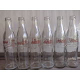 6 Garrafa Refrigerante Coca Cola Zero Ks Coleção Retro Rara
