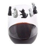 6 Marcadores De Vinho Gato Cat