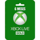 6 Meses Xbox Live Gold |