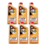 6 Oleo Motor Havoline 15w40 Premium 1lt