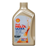 6 Oleo Motor Shell Helix Ultra 5w40 Api Sn Sintético 1lt
