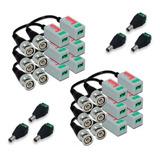 6 Pares Video Balun Parafuso P/