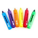 6 Pçs Lavável Crayon Crianças Bebê Desenho Canetas Brinquedo