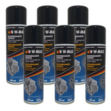 6 Peças - Desengraxante Express Spray W-max Wurth De 300ml