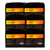 6 Peças Bateria Selada 12v 18ah Nobreak Gerador Toyama Vrla