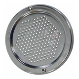 6 Respiro Para Moveis 100mm Aço Cromado Ventilação Moveis