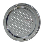 6 Respiro Para Moveis 50mm Aço Cromado Ventilação Moveis