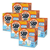 6 Sbp 45 Noites Repelente Elétrico Líquido Aparelho + Refil 