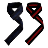 6 Tala Straps Pares 100% Algodão Crossfit Musculação Premium