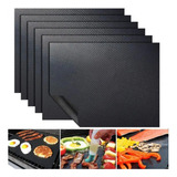 6 Tapete Manta Teflon Antiaderente Churrasqueira Tela Grill