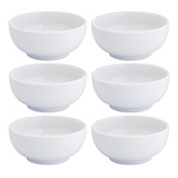 6 Tigela Porcelana 400 Ml Cumbuca Porcelana Caldo Sopa