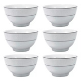 6 Tigelas Bowls De Porcelana Martha