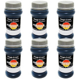 6 Tinta Para Couro Tenis Bota Sapato Banco Automotivo 100ml