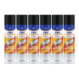 6 Tinta Spray Uso Geral Preto Fosco Alta Temperatura X Row