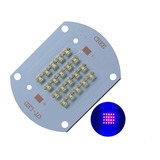 6 X Chip Led 50w Uv Ultra Violeta 35v + Pasta