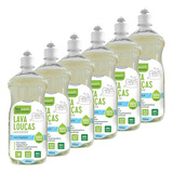 6 X Detergente Biodegradável Vegano Sensitive