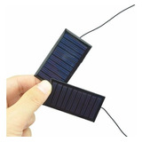 6 X Mini Celula Painel Energia Solar Placa 5v 40ma
