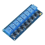 6 X Módulo Relé Arduino 8 Canais 5v 10a Pic/automoção 