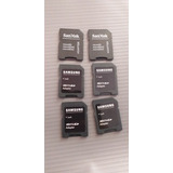6 Adaptador Sandisk Samsung Micro Sd Cartão De Memória Novo