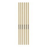 6 Baquetas Para Timbales Master Liverpool Mt 44 Cor Natural