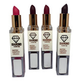 6 Batom Matte E Batom Líquido Diamond Maquiagem kit revenda