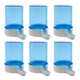 6 Bebedouro Italiano Pássaros 300ml Malha Fina