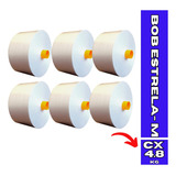 6 Bobinas m Fundo Estrela Saco Plástico Picotado 35x45